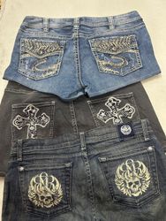 Y2k micro mini shorts