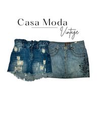 130826-1 Denim mini skirts 15 pcs