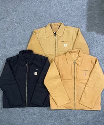 Upcycled Carhartt Detroit Jacket