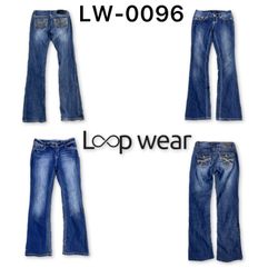 Y2K Low Rise Bootcut Jeans With Embellished Pocket..