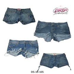 Shorts Mini in Denim Y2K Casual (DS-10-165)