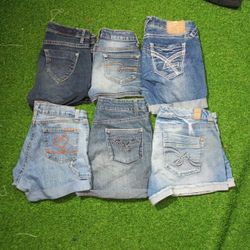 MAURICE AND OTHER BRAND MINI MICRO SHORTS (C 390)
