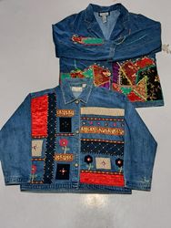 Y2K Denim jacket RV # 1591