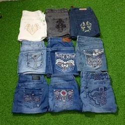 Y JEANS AND OTHER BRAND MINI MICRO SKIRT (C 379)