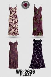 Y2K moody plum hues Dresses WR-2636