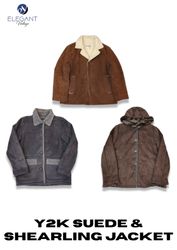 Y2K Suede & Shearling Jacket - EV2290