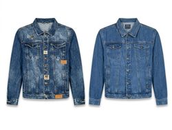 (FV-2808) Vintage Blue Denim Jacket Wholesale Bund..