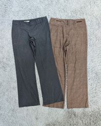 ***Y2K Office Pants – Retro 2000s Smart Casual Mix