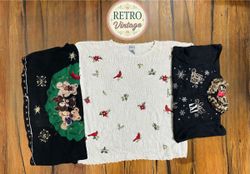 Christmas vintage knitwear |E|
