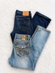 true relgion and rock revival jeans