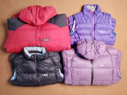 Rab puffer jacket 5 pcs