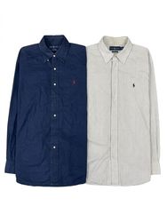 (FV-2915) Polo Ralph Lauren Long Sleeve Button-Up ..