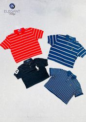 UPCYCLED Cropped Polo T-Shirts - EVR0633