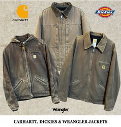 Carhartt, Dickies & Wrangler Premium Jackets
