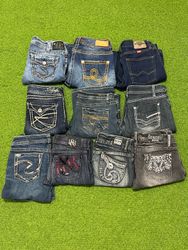 Jeans brodés Tv204 11P