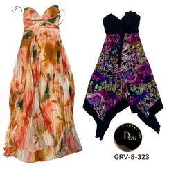 Women’s Poly Party Dress – Classic Evening Style (..
