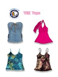 Y2K Cami Tops
