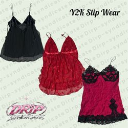 Angel Satin Mini Y2k Dresses (DS-9-057)