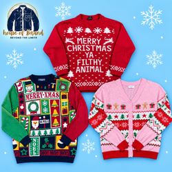 Boohoo F&F Novelty Christmas Sweaters