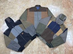 Upcycled Carhartt Corduroy Hoodie