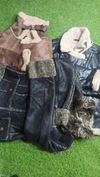 Y2K sude Jackets