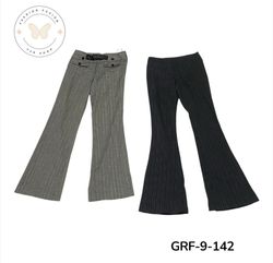 Y2K Poly Pants | Vintage 2000s Women’s Poly Trouse..