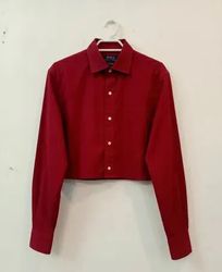 Upcycled Ralph Lauren/ Tommy Hilfiger Crop Tops Mi..