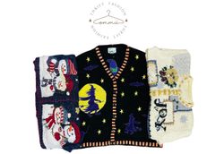 Christmas Holiday Cardigans and Sweaters