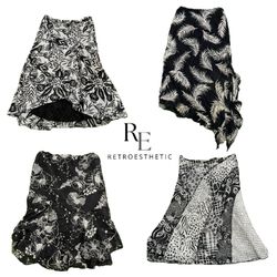 Y2k Parish Hilton Era Girl Poly Skirts RE-3513