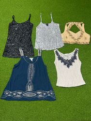Yv610 Party Tops & Camis 10P