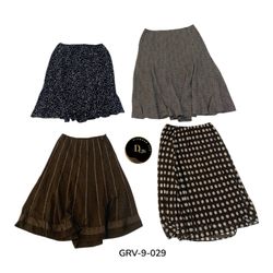 Y2K Poly Skirt – Vintage 2000s Style (GRV-9-029)