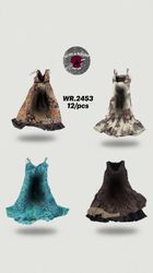Y2K boho dresses WR-2453