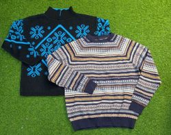 8187 - Multi Style Sweater