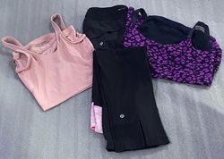Lululemon Mix bundle Leggings/Shorts/Tanktop #U001