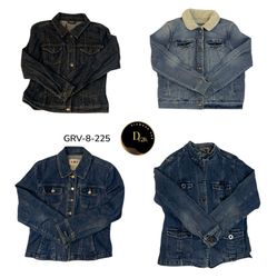 Women’s Denim Jacket – Premium Y2K Vintage Style C..