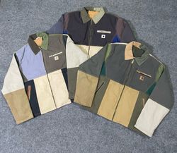 Upcycled Carhartt Detroit Jacket
