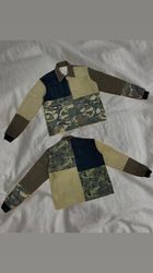 Upcycled Carhartt Camo Patchwork Jacket
