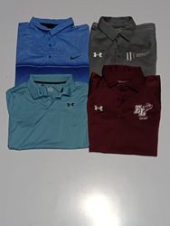 Nike/ Adidas/ Under Armour Collared T-Shirts RV # ..