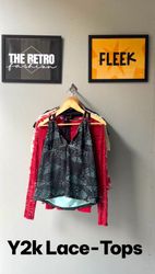 YW-Lace Tops.         #806