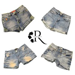 Y2K NYC IT Girl Denim Shorts RW-2460