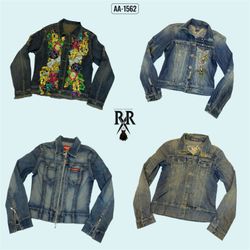 Y2k Rave Denim Jackets (AA-1562)