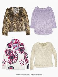 Y2k full sleep tops 17 pcs