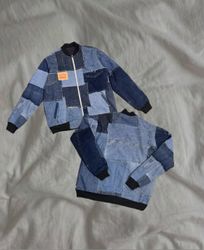 Upcycled Levi’s Denim Patch Jackets