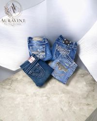 AV 1528 Mix Brand Straight Jeans