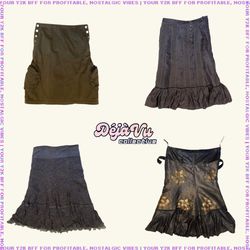 Jupes revival grunge des années 90/Y2K (DVC#87)