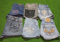 NO BOUNDARIES AND OTHER MIX BRANDS MINI SHORTS (C ..