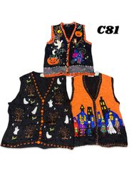 Super vintage Halloween Sweaters (Studio, Bobbi Br..