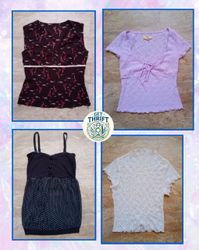 Y2k Mixed Casual Printed Blouses - GT13