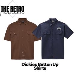 Dickies Button Up Shirts.      #660