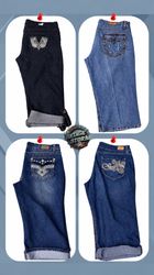 Y2K Denim Capri